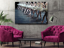 Obraz na stenu Baletná škola, balet tanec tancovanie baletka primabalerína 